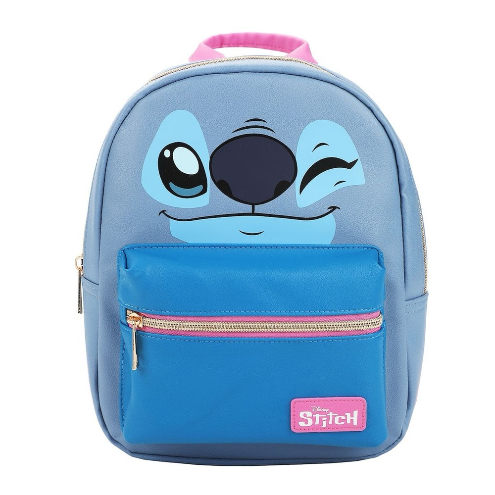 Disney Stitch Blue and Pink Backpack
